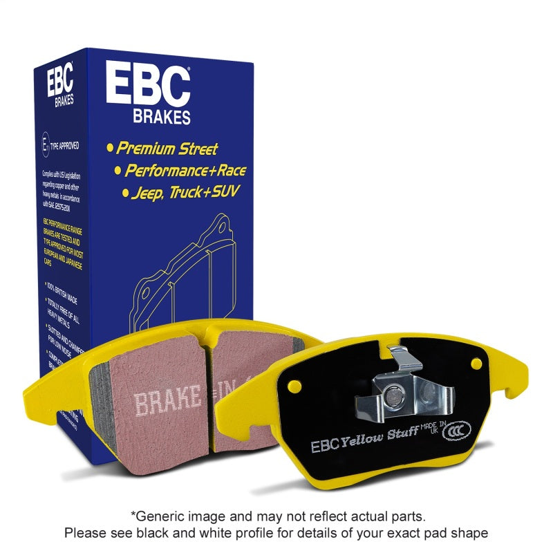 EBC 06-09 Ford Fusion 2.3 Yellowstuff Rear Brake Pads