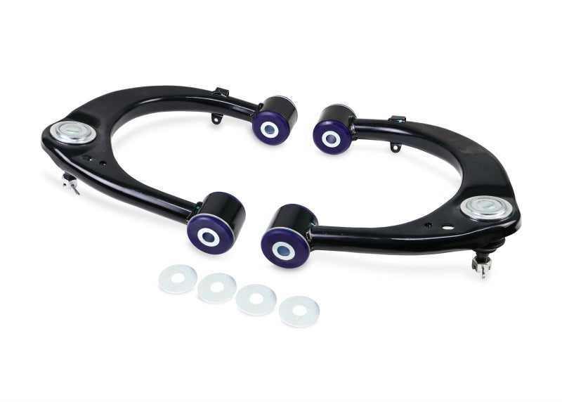 SuperPro 08-21 Toyota Land Cruiser Front Upper Control Arm Set