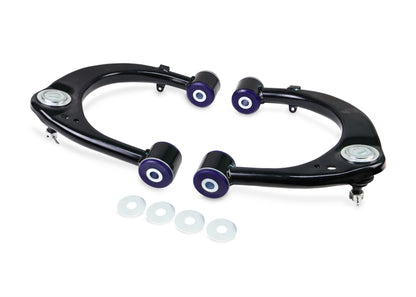 SuperPro 08-21 Toyota Land Cruiser Front Upper Control Arm Set