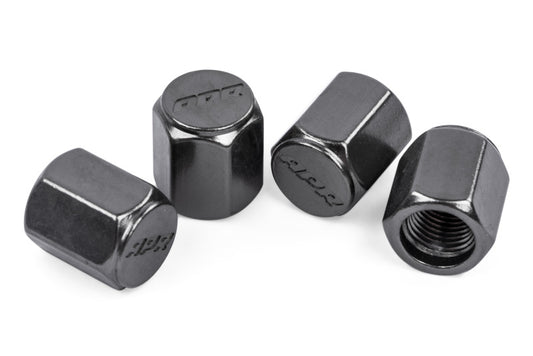 APR Valve Stem Caps - Gunmetal (Set of 4)