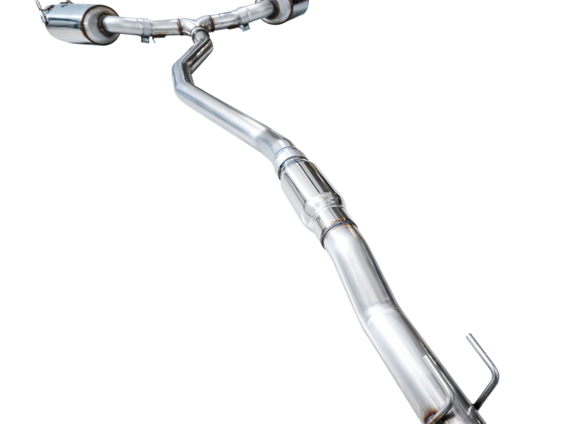 AWE Tuning 22+ Honda Civic Si/Acura Integra Track Edition Cat-Back Exhaust - Dual Chrome Silver Tips