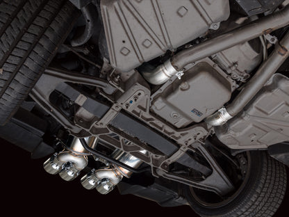 AWE Tuning 05-07 C6 Chevrolet Corvette 6.0L Touring Edition Axle-Back Exhaust w/ Chrome Silver Tips