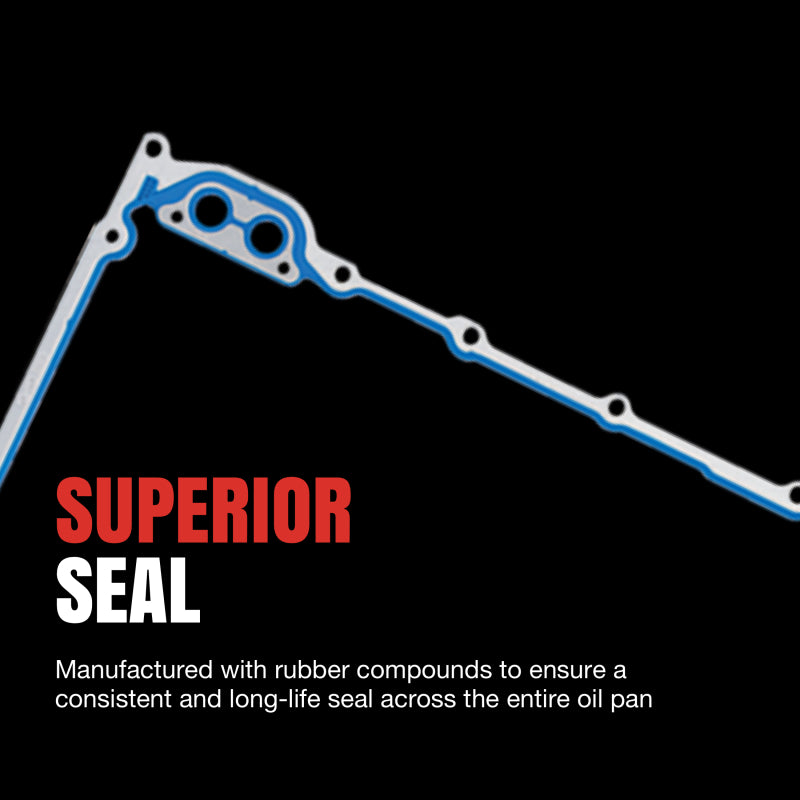 Fel-Pro 90-01 Acura Integra/99-00 Honda Civic Engine Oil Pan Gasket Set - PermaDry Molded Rubber