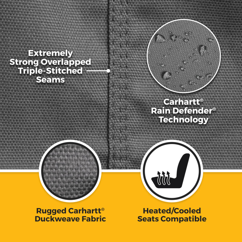 Covercraft 2026 Jeep Wrangler 2-Door (MT) Carhartt SeatSaver Custom Front Row Seat Covers