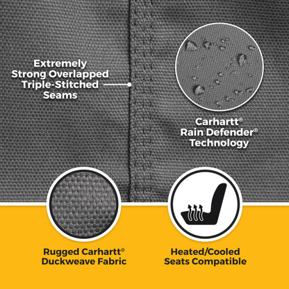 Covercraft 2026 Jeep Wrangler 2-Door (MT) Carhartt SeatSaver Custom Front Row Seat Covers