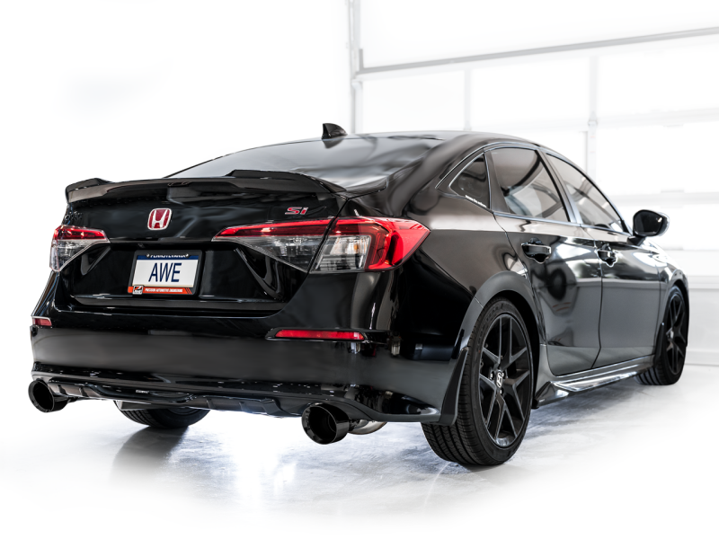 AWE Tuning 22+ Honda Civic Si/Acura Integra Track Edition Cat-Back Exhaust - Dual Diamond Black Tips