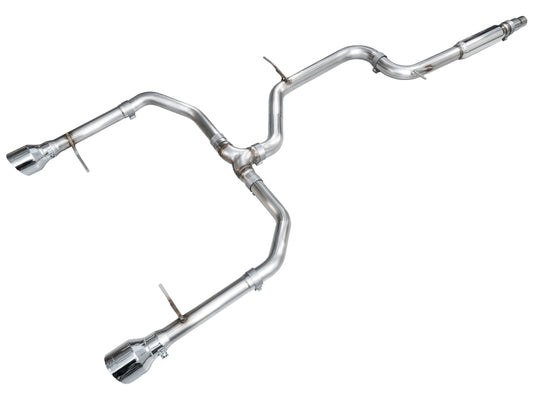 AWE Tuning 22-25 Volkswagen Jetta GLI Track Edition Exhaust - Chrome Silver Tips
