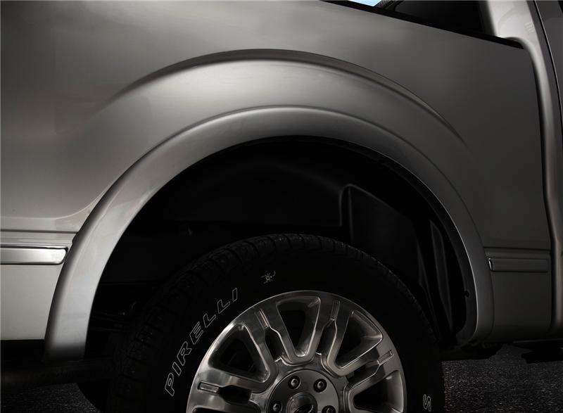 Husky Liners 11-14 Ford F-250/F-350 Super Duty Black Rear Wheel Well Guards