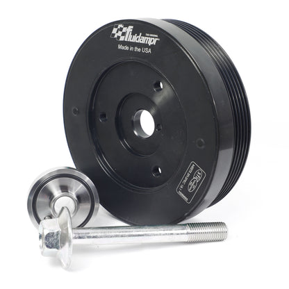 Fluidampr 2022+ Toyota GR86/Subaru BRZ (FA24F/FA24D) Steel Internally Balanced Damper w/Adapter Kit