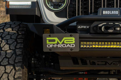 DV8 Offroad Universal Quick Release D-Ring License Plate Mount