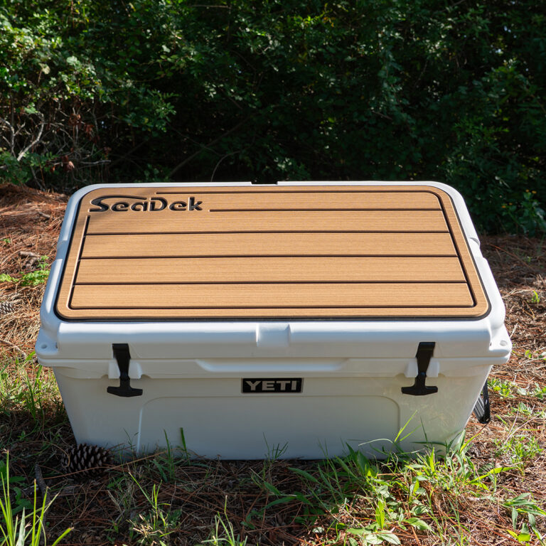 Seadek YETI Tundra 125 Teak Cooler Pad - Mocha / Black - 55836-80093
