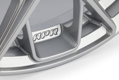 APR A02 Flow Formed 19x8.5 / 5x112 / ET45 / 66.5mm Bore / Silver Wheel