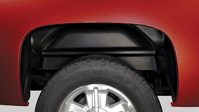 Husky Liners 11-14 Ford F-250/F-350 Super Duty Black Rear Wheel Well Guards