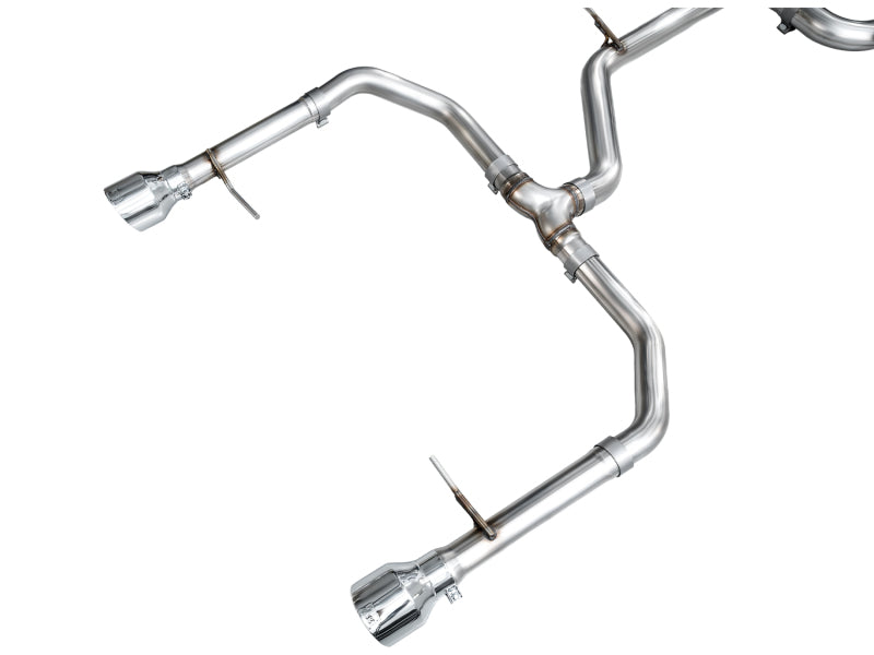 AWE Tuning 22-25 Volkswagen Jetta GLI Track Edition Exhaust - Chrome Silver Tips