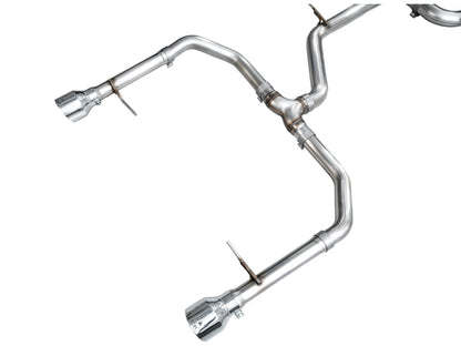 AWE Tuning 22-25 Volkswagen Jetta GLI Track Edition Exhaust - Chrome Silver Tips
