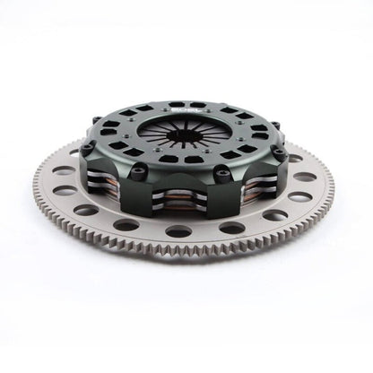 BLOX Racing Honda D-Series Twin Disc Clutch 7.25in Sprung by Edel for BLOX Racing