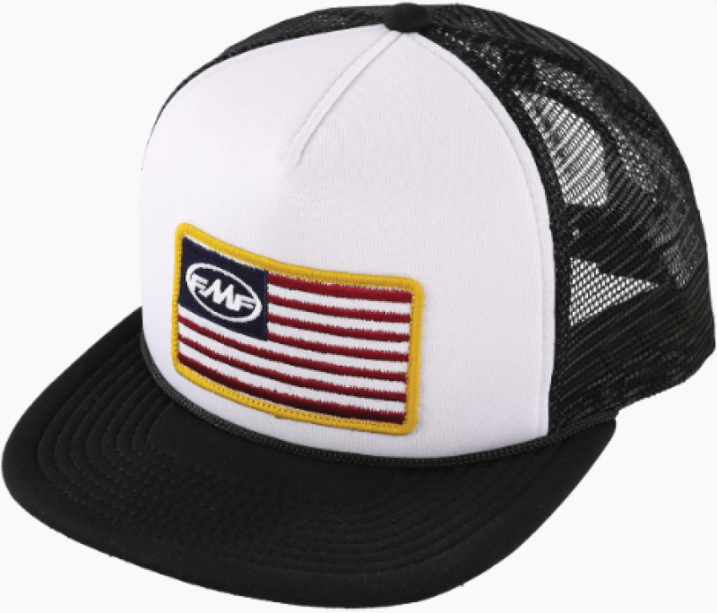 FMF Racing Stars And Bars 2 Hat White One Size