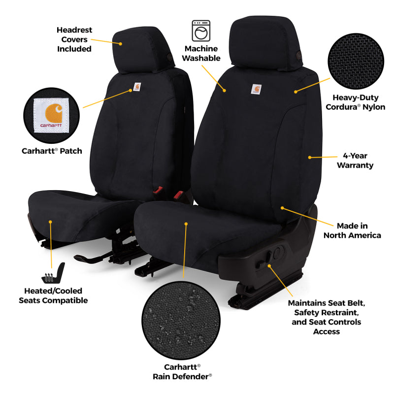 Covercraft 2026 Jeep Wrangler 2-Door (MT) Carhartt Super Dux SeatSaver Custom Front Row Seat Covers