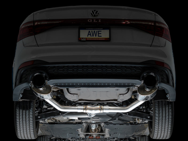 AWE Tuning 22-25 Volkswagen Jetta GLI Touring Edition Exhaust - Diamond Black Tips