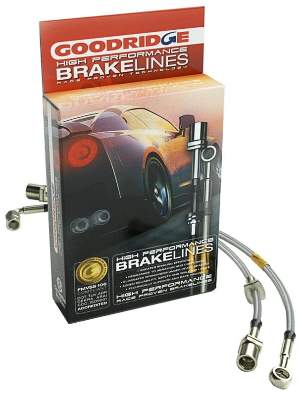 Goodridge 05-19 Toyota Tacoma 4wd/2wd Stainless Steel Brake Line Kit