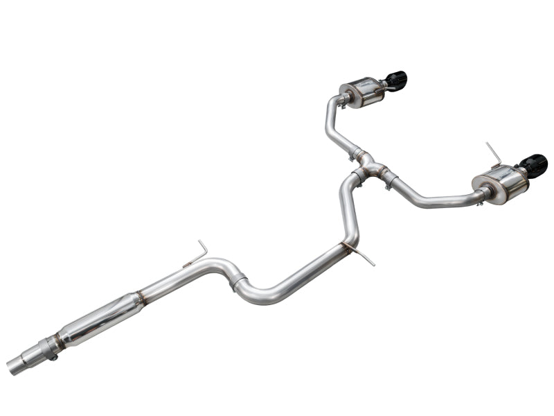 AWE Tuning 22-25 Volkswagen Jetta GLI Touring Edition Exhaust - Diamond Black Tips