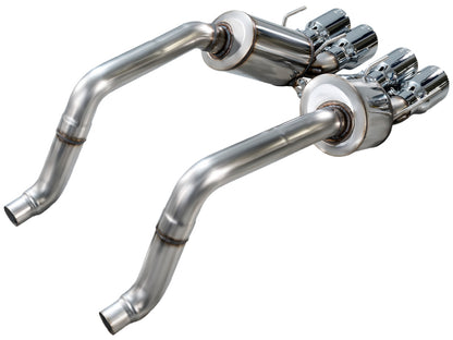 AWE Tuning 05-07 C6 Chevrolet Corvette 6.0L Touring Edition Axle-Back Exhaust w/ Chrome Silver Tips