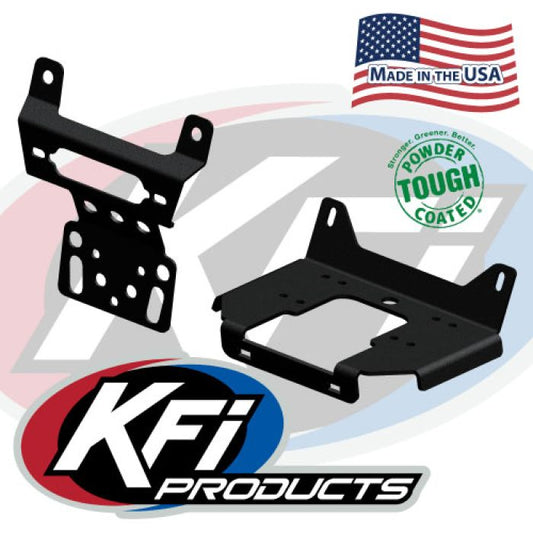 KFI 101735 Polaris RZR 900-1000/S/Trail/Tubo/XP/4/S4/General/4/XP Winch Mount