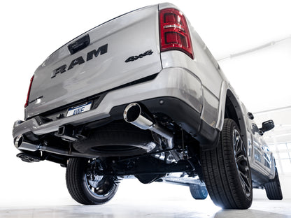 AWE Tuning 25+ RAM 1500 3.0TT 0FG Cat-Back Touring Exhaust - Chrome Silver Tips