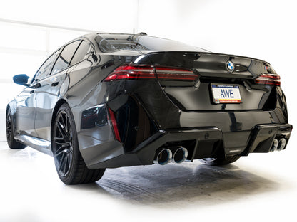 AWE Tuning BMW G90/G99 M5 Touring Edition Cat-Back Exhaust - Chrome Silver Tips