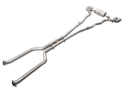 AWE Tuning BMW G90/G99 M5 Touring Edition Cat-Back Exhaust - Chrome Silver Tips