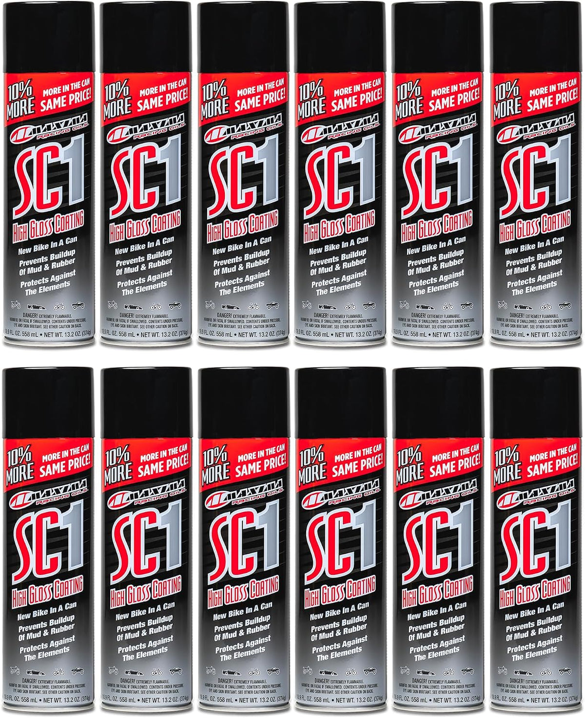 Maxima SC1 Clear Coat - 13.2oz (Aerosol) Case of 12 cans - 78920
