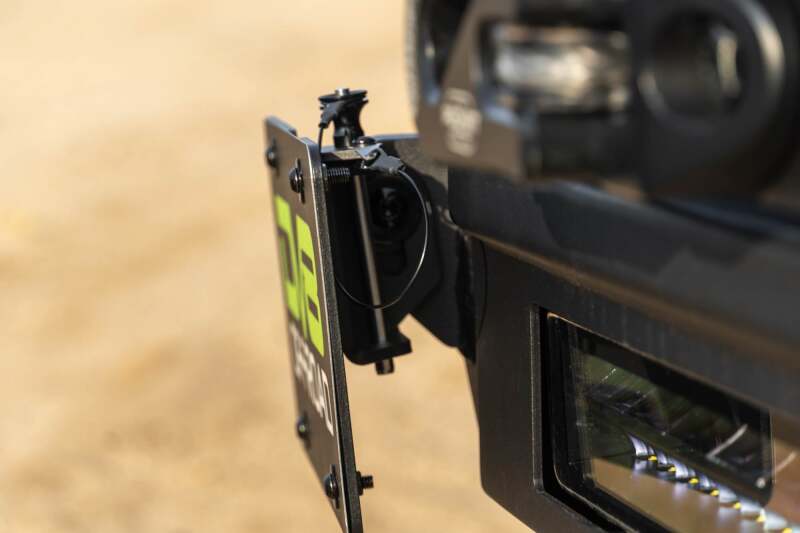 DV8 Offroad Universal Quick Release D-Ring License Plate Mount