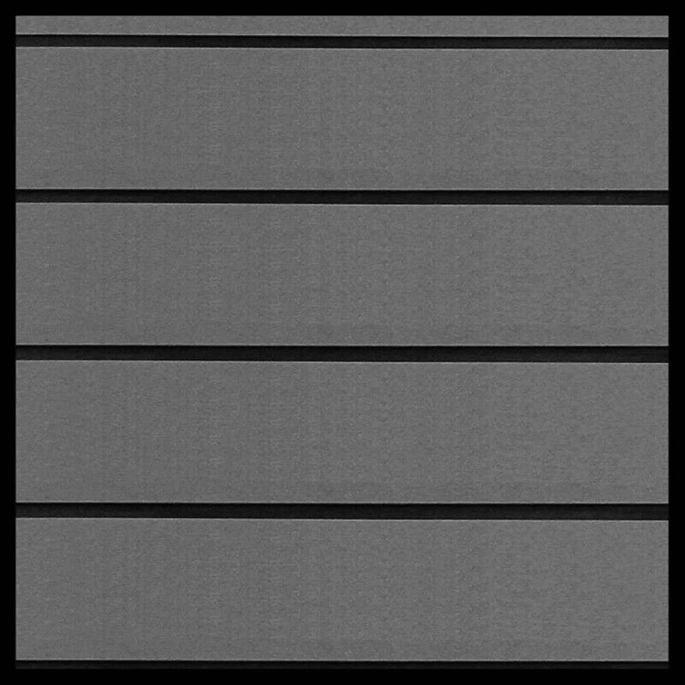 INSTOCK Hydro-turf Sheet 47X86 2-TONE DARK GREY ON BLACK WIDE GROOVE W/3M - SHT86WG