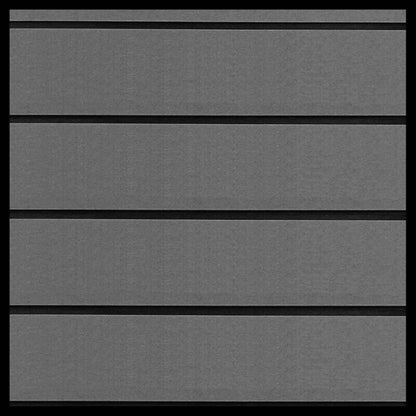 INSTOCK Hydro-turf Sheet 47X86 2-TONE DARK GREY ON BLACK WIDE GROOVE W/3M - SHT86WG
