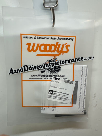 INSTOCK Woody's Universal Snowmobile Track Hole Drill Studding - DRIL-UNIV