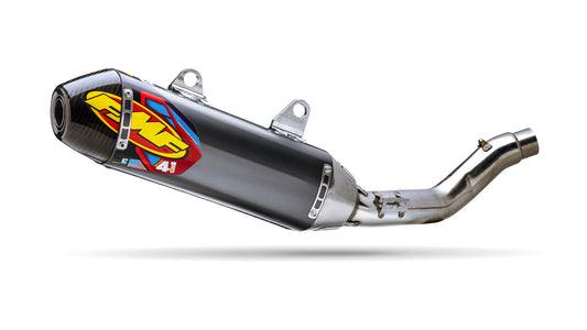 FMF Racing KTM SXF 07-15/XCF 07-15/XCFW 08-16/SMR 07-10 SS AL F 4.1 RCT Muffler w/R. Carbon Cap - 045558