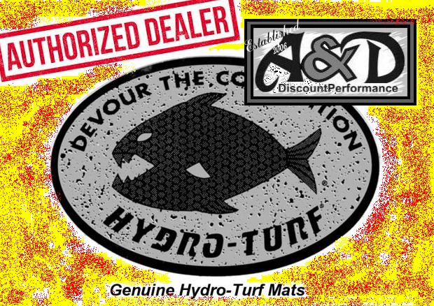 Hydro-turf Sheet Fishing SHT86CG 47X86 GATOR GREEN CUT GROOVE W3M