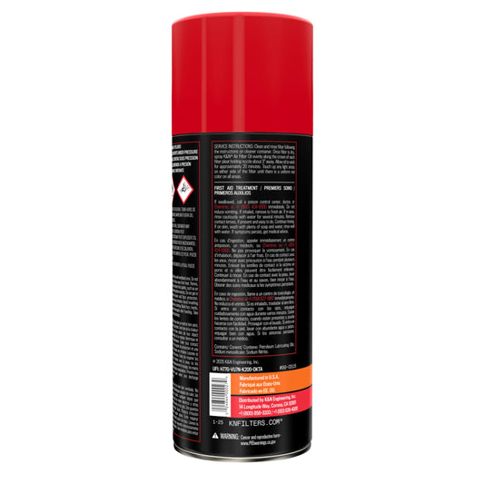 K&N 12.25 oz. Aerosol Air Filter Oil - 99-0516