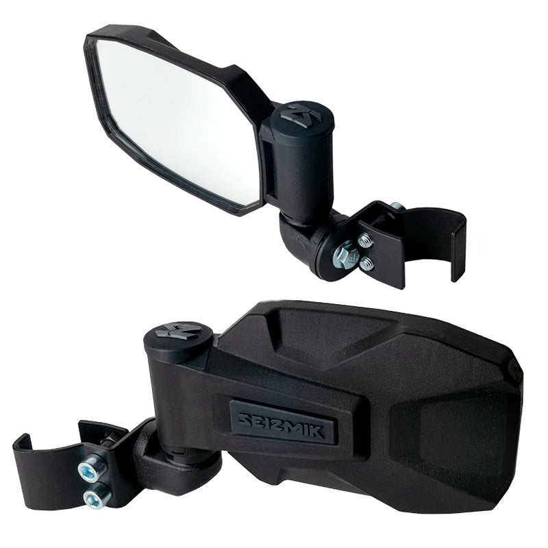 Seizmik Arctic Cat/Can Am/CFM/Polaris/Mahindra/Tracker Pair Sideview Mirror Pro-fit Clamp - 56-18093