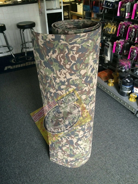Hydroturf Sheet 47X86 SWAMP CAMO GROOVE Hunting Universal Carpet SHT86CG