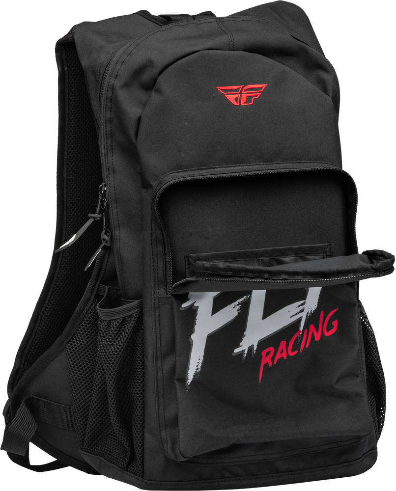 Fly Racing Jump Pack Backpack Black/White  -  28-5073