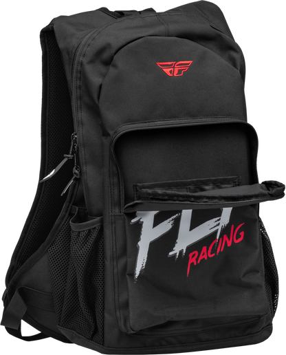 Fly Racing Jump Pack Backpack Black/White  -  28-5073
