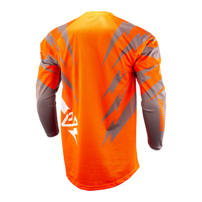 Answer 26 LE Syncron Rizz Vented Jersey Orange/Grey/White - XL