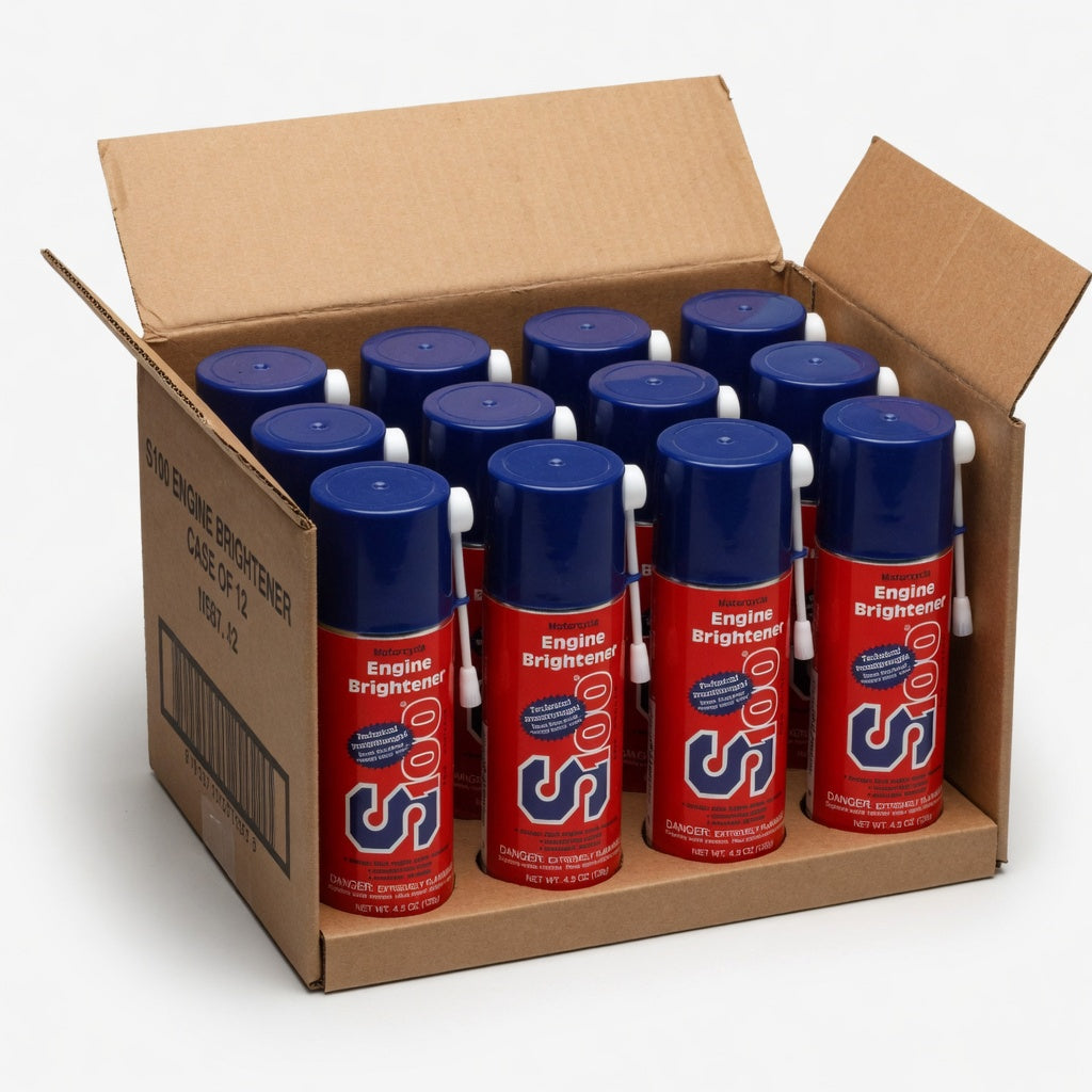 INSTOCK S100 ENGINE BRIGHTENER 4.5 OZ 19200A Motorcycle atv/utv/dirtbike 1/2/3/4 Choose options