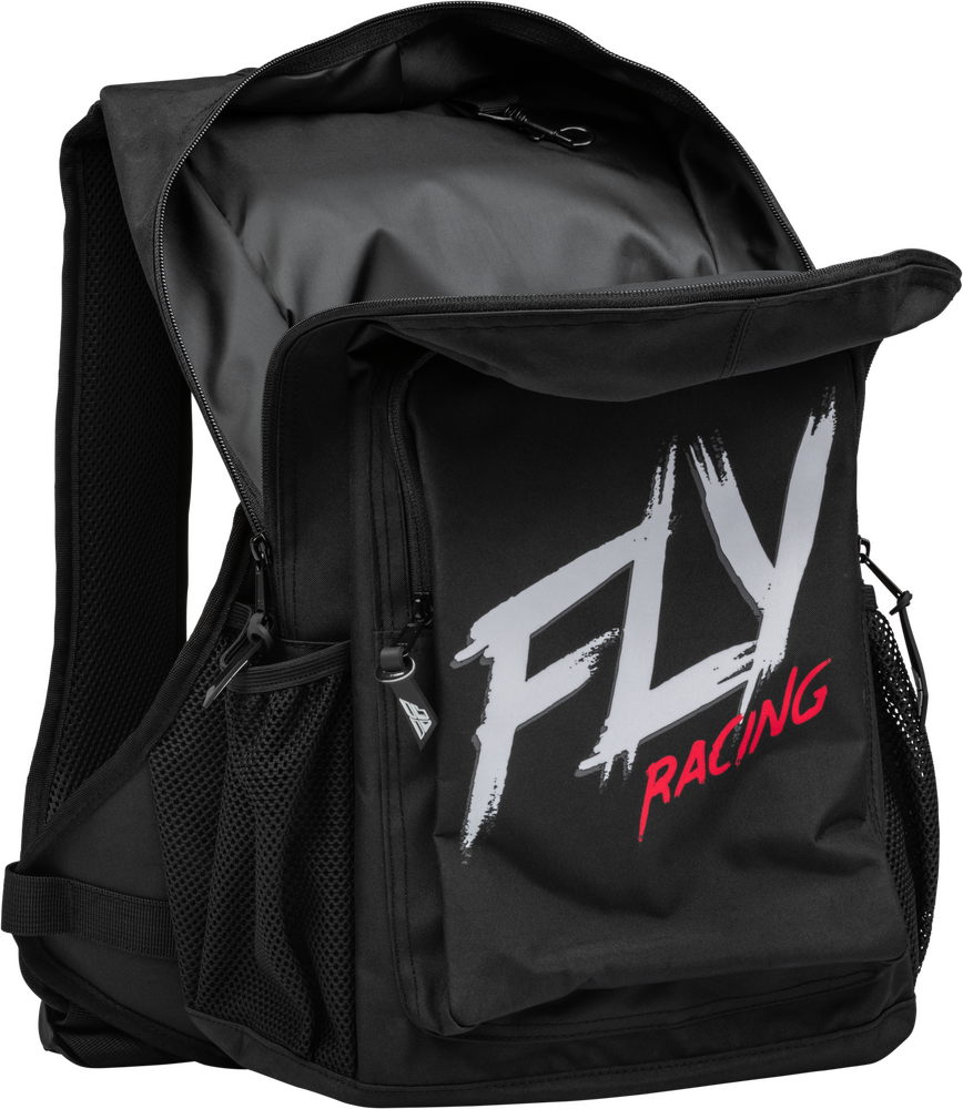 Fly Racing Jump Pack Backpack Black/White  -  28-5073