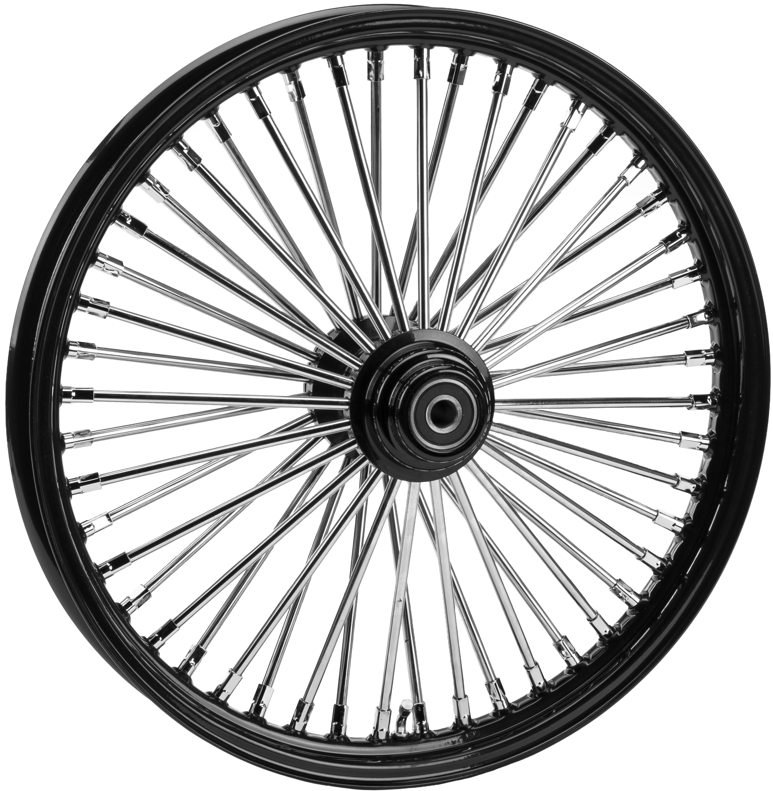 Fr 48-Spk Sd Black 23x3.5 Wg-Hub 25m Axl 00 Ltr - A&D Discount Performance