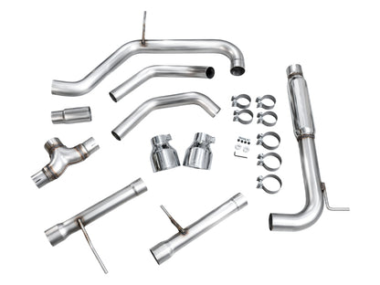AWE Tuning 22-25 Volkswagen Jetta GLI Track Edition Exhaust - Chrome Silver Tips