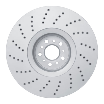 DFC 20-25 BMW X6 Right Front Drilled GeoSPEC Coated Rotor