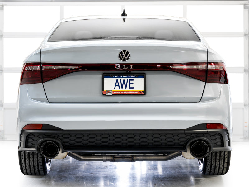 AWE Tuning 22-25 Volkswagen Jetta GLI Touring Edition Exhaust - Diamond Black Tips
