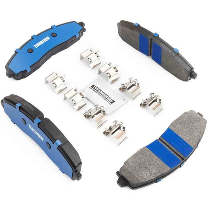 Timbren 23-26 Ford F-250/F-350 SD BES Severe Duty Semi-Metallic Brake Pads - Rear
